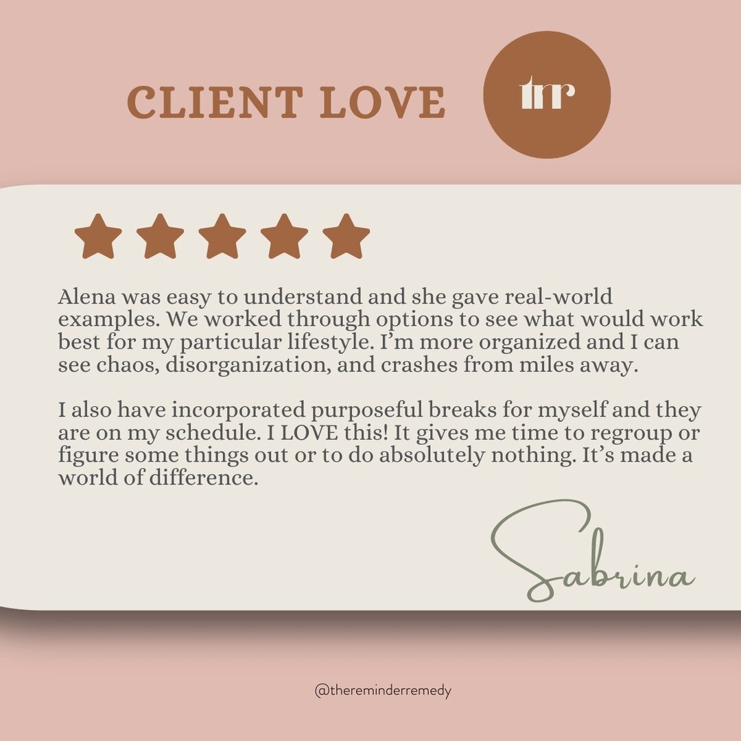 Sending gratitude for your constant feedback and love. You are always appreciated here at The Reminder Remedy.
Increase life satisfaction, performance, and vitality.
Book a 1:1 call with @alenaconley now. 
Link in bio 🤎
